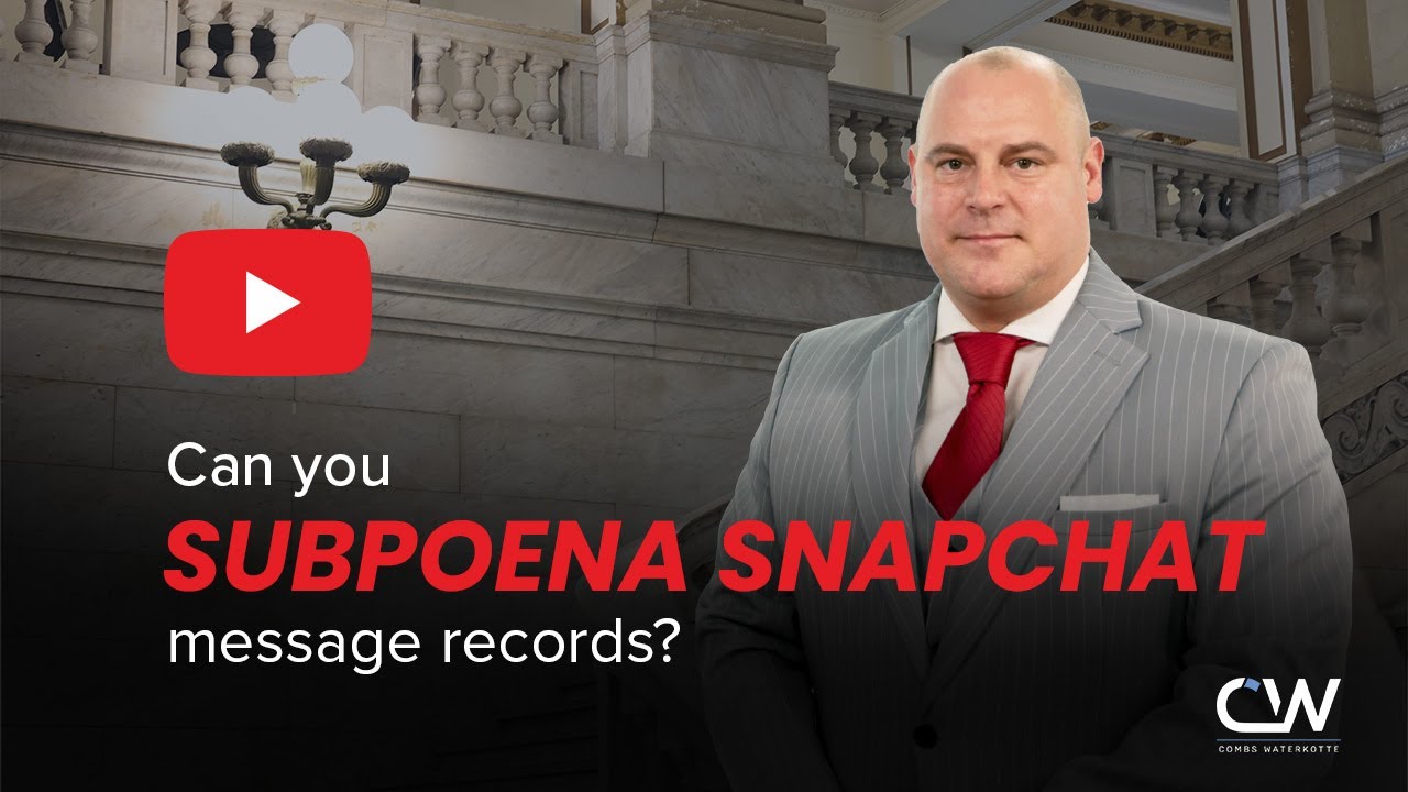 Can You Subpoena Snapchat Records as Evidence?