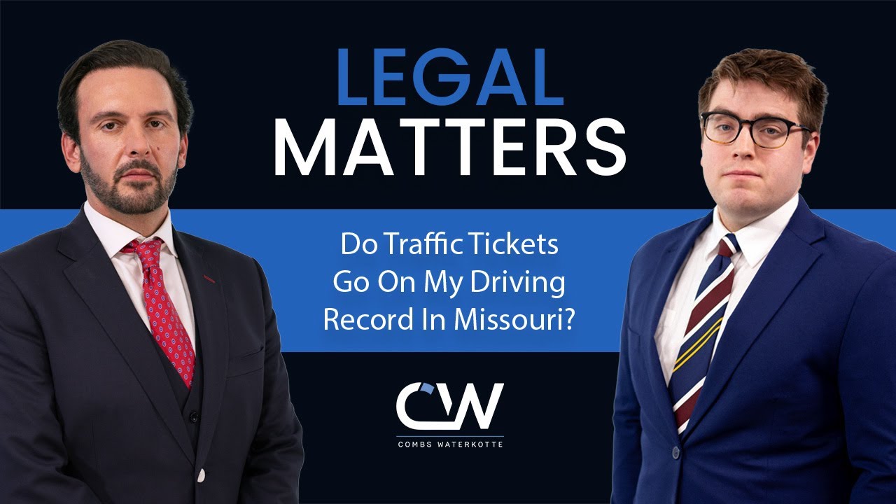 Do Traffic Tickets Go On My Driving Record In Missouri?