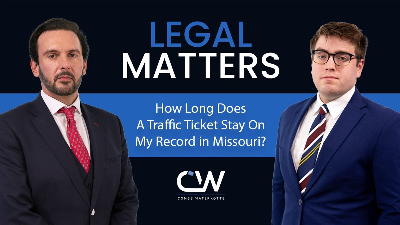 How Long Does A Traffic Ticket Stay On My Record in Missouri?